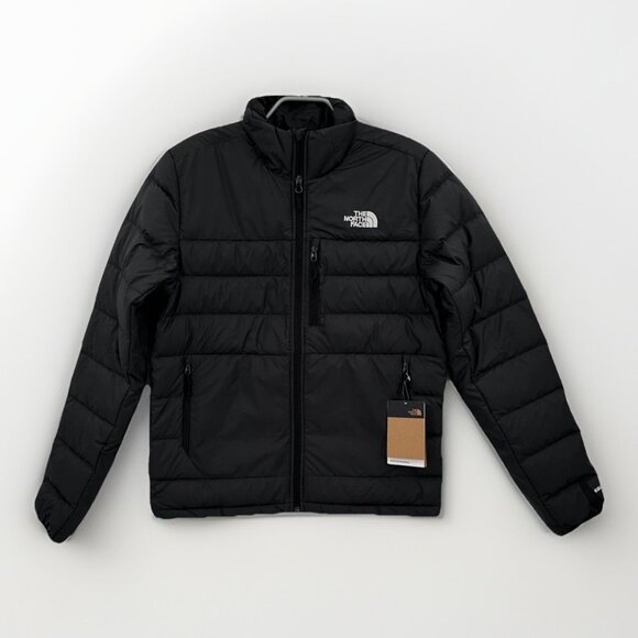 The North Face Aconcagua 2 Jacket Black size S Men's Full Zip Down Insulated 550 - Picture 1 of 15